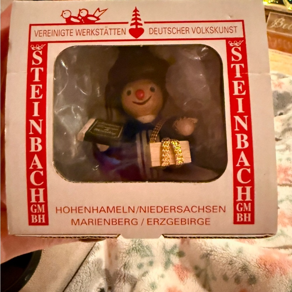BNWT In Box Steinbach Handmade Wood Ornament. Compare To $29+Used. RARE!!! - Picture 7 of 7
